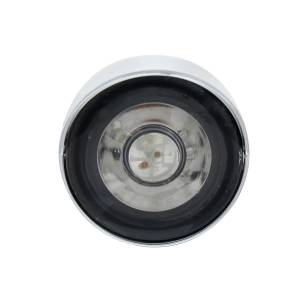 UNITED PACIFIC - UNITED PACIFIC - 36906 - 3 LUZ LED DE ALTA POTENCIA DE 1" (LIQUIDACIÓN/MARCADOR) CON VISERA - LED AZUL/LENTE TRANSPARENTE - Image 2