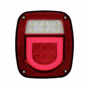 UNITED PACIFIC - UNITED PACIFIC - 36910 - PILOTO TRASERO COMBINADO UNIVERSAL LED GLOLIGHT SIN LUZ DE MATRÍCULA (TARJETA) - Image 3
