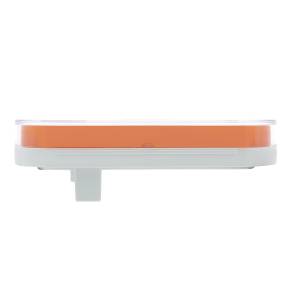 UNITED PACIFIC - UNITED PACIFIC - 36925B - LENTE TRANSPARENTE OVALADA DE 22 LED DE 6" CON LUZ GLOLIGHT DE INSERTO HALO - LED ÁMBAR/INSERTO ÁMBAR (A GRANEL) - Image 6
