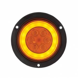 UNITED PACIFIC - UNITED PACIFIC - 36958 - GLOLIGHT DE MONTAJE EN BRIDA DE 21 LED DE 4" (SEÑAL DE GIRO) - LED ÁMBAR/LEENTE ÁMBAR - Image 2