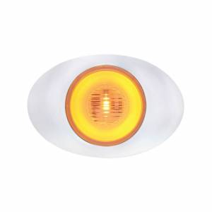 UNITED PACIFIC - 36970 - 5 LED M3 MILLENNIUM GLOLIGHT (LIQUIDACIÓN/MARCADOR) - LED ÁMBAR/LENTE TRANSPARENTE