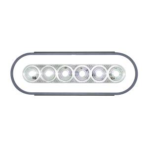 UNITED PACIFIC - 37009B - GLOLIGHT OVALADA DE 22 LED DE 6" (RESPALDO) (A GRANEL)