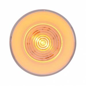 UNITED PACIFIC - 37018 - LUZ GLO REDONDA DE 9 LED DE 2-1/2" (LIQUIDACIÓN/MARCADOR) - LED ÁMBAR/LENTE TRANSPARENTE
