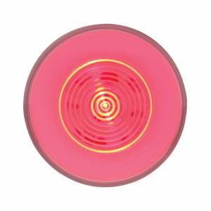 UNITED PACIFIC - 37019 - LUZ GLO REDONDA DE 9 LED DE 2-1/2" (LIQUIDACIÓN/MARCADOR) - LED ROJO/LENTE TRANSPARENTE