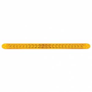 UNITED PACIFIC - UNITED PACIFIC - 37089B - 23 SMD LED 17-1/4" BARRA DE LUZ DE SEÑAL DE GIRO REFLECTOR SOLAMENTE - LED ÁMBAR/LEENTE ÁMBAR (A GRANEL) - Image 2
