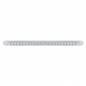 UNITED PACIFIC - 37091B - 23 SMD LED 17-1/4" BARRA DE LUZ DE SEÑAL DE GIRO REFLECTOR SOLAMENTE - LED ÁMBAR/LEENTE TRANSPARENTE (A GRANEL)