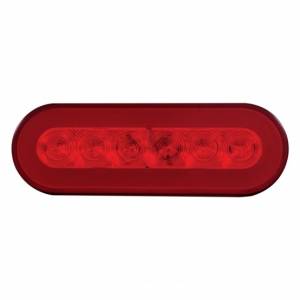 UNITED PACIFIC - UNITED PACIFIC - 37128 - GLOLIGHT OVALADA DE 22 LED DE 6" (PARADA, GIRO Y COLA) - LED ROJO/LENTE ROJA - Image 3