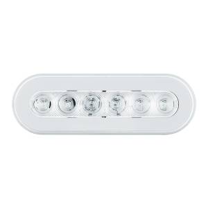 UNITED PACIFIC - UNITED PACIFIC - 37131 - GLOLIGHT OVALADA DE 22 LED DE 6" (SEÑAL DE GIRO) - LED ÁMBAR/LENTE TRANSPARENTE - Image 4