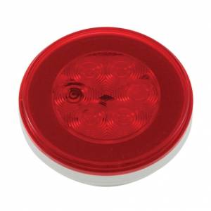 UNITED PACIFIC - UNITED PACIFIC - 37132 - GLOLIGHT REDONDA DE 21 LED DE 4" (PARADA, GIRO Y COLA) - LED ROJO/LENTE ROJA - Image 4