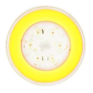 UNITED PACIFIC - UNITED PACIFIC - 37135 - GLOLIGHT DE 21 LED DE 4" (SEÑAL DE GIRO) - LED ÁMBAR/LENTE TRANSPARENTE - Image 2