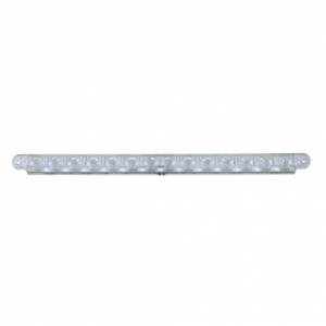 UNITED PACIFIC - UNITED PACIFIC - 37192B - BARRA DE LUCES DE ADVERTENCIA AUXILIAR DE 14 LED DE 12" SOLAMENTE - LED ÁMBAR/LENTE TRANSPARENTE (A GRANEL) - Image 5