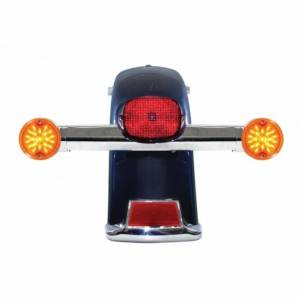 UNITED PACIFIC - UNITED PACIFIC - 37200 - LUZ DE SEÑAL 21 LED 3-1/4" PARA MOTO HARLEY CON ENCHUFE 1156 - LED AMBAR/LENTE AMBAR - Image 2