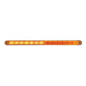 UNITED PACIFIC - UNITED PACIFIC - 37522 - BARRA DE LUCES SECUENCIAL DE 14 LED DE 12" CON BISEL - LED ÁMBAR/LEENTE ÁMBAR - Image 2