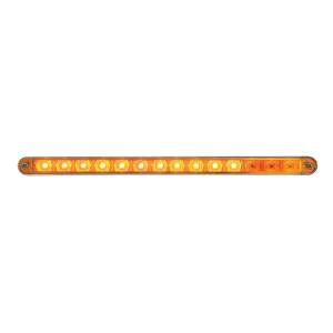 UNITED PACIFIC - UNITED PACIFIC - 37522 - BARRA DE LUCES SECUENCIAL DE 14 LED DE 12" CON BISEL - LED ÁMBAR/LEENTE ÁMBAR - Image 3