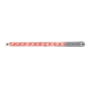 UNITED PACIFIC - UNITED PACIFIC - 37525 - BARRA DE LUCES SECUENCIAL DE 14 LED DE 12" CON BISEL - LED ROJO/LENTE TRANSPARENTE - Image 3