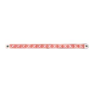UNITED PACIFIC - UNITED PACIFIC - 37525 - BARRA DE LUCES SECUENCIAL DE 14 LED DE 12" CON BISEL - LED ROJO/LENTE TRANSPARENTE - Image 4