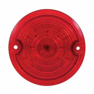 UNITED PACIFIC - UNITED PACIFIC - 37575 - LUZ DE SEÑAL DE 21 LED DE 3-1/4" DE DOBLE FUNCIÓN PARA MOTO HARLEY CON ENCHUFE 1157 - LED ROJO/LENTE ROJA - Image 2
