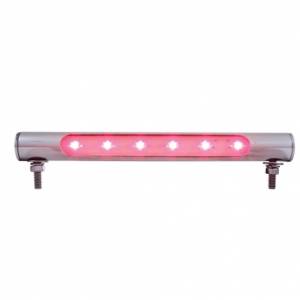 UNITED PACIFIC - 37588 - LUZ DE TUBO DE ACERO INOXIDABLE DE 6 LED - LED ROJO