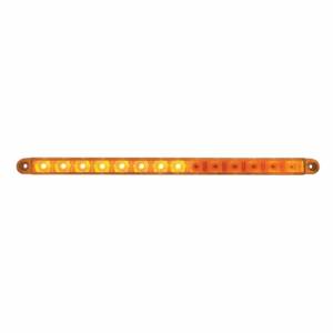 UNITED PACIFIC - UNITED PACIFIC - 37896B - BARRA DE LUCES SECUENCIAL DE 14 LED DE 12" SOLAMENTE - LED ÁMBAR/LENTE ÁMBAR (A GRANEL) - Image 1