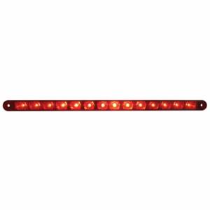 UNITED PACIFIC - 37897B - BARRA DE LUCES SECUENCIAL DE 14 LED DE 12" SOLAMENTE - LED ROJO/LENTE ROJA (A GRANEL)