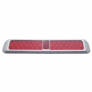 UNITED PACIFIC - 37961 - LUZ DE 40 LED CON BISEL (PARADA, GIRO Y COLA) - LED ROJO/LENTE ROJA