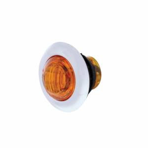 UNITED PACIFIC - UNITED PACIFIC - 37967 - MINI LUZ DE 3/4" DE DOBLE FUNCIÓN DE 3 LED CON BISEL (LIQUIDACIÓN/MARCADOR) - LED ÁMBAR/LENTE ÁMBAR - Image 3