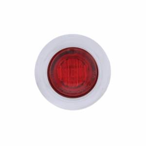 UNITED PACIFIC - UNITED PACIFIC - 37968 - MINI LUZ DE 3/4" DE DOBLE FUNCIÓN DE 3 LED CON BISEL (LIQUIDACIÓN/MARCADOR) - LED ROJO/LENTE ROJA - Image 2