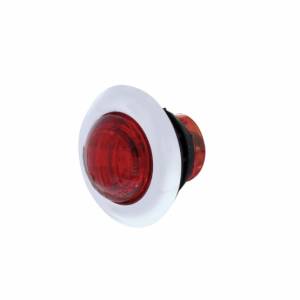 UNITED PACIFIC - UNITED PACIFIC - 37968 - MINI LUZ DE 3/4" DE DOBLE FUNCIÓN DE 3 LED CON BISEL (LIQUIDACIÓN/MARCADOR) - LED ROJO/LENTE ROJA - Image 3