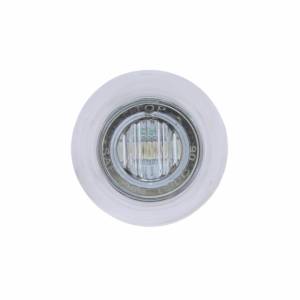 UNITED PACIFIC - UNITED PACIFIC - 37969 - MINI LUZ DE 3/4" DE DOBLE FUNCIÓN DE 3 LED CON BISEL (LIQUIDACIÓN/MARCADOR) - LED ÁMBAR/LENTE TRANSPARENTE - Image 2