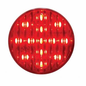 UNITED PACIFIC - 38177B - LUZ REDONDA DE 13 LED DE 2-1/2" (LIQUIDACIÓN/MARCADOR) - LED ROJO/LENTE ROJA (A GRANEL)
