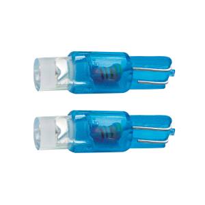 UNITED PACIFIC - 38344 - BOMBILLA SIMPLE MICRO LED 37/BP2 - AZUL (PAQUETE DE 2)