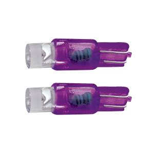 UNITED PACIFIC - 38346 - BOMBILLA SIMPLE MICRO LED 37/BP2 - PÚRPURA (PAQUETE DE 2)
