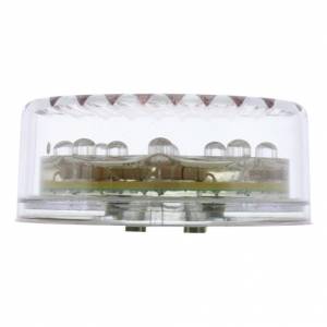UNITED PACIFIC - UNITED PACIFIC - 38364 - LUZ REDONDA DE 13 LED DE 2-1/2" (LIQUIDACIÓN/MARCADOR) - LED ÁMBAR/LENTE TRANSPARENTE - Image 4