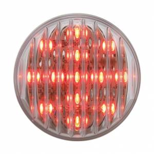 UNITED PACIFIC - 38365 - LUZ REDONDA DE 13 LED DE 2-1/2" (LIQUIDACIÓN/MARCADOR) - LED ROJO/LENTE TRANSPARENTE