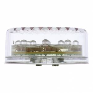 UNITED PACIFIC - UNITED PACIFIC - 38365 - LUZ REDONDA DE 13 LED DE 2-1/2" (LIQUIDACIÓN/MARCADOR) - LED ROJO/LENTE TRANSPARENTE - Image 4