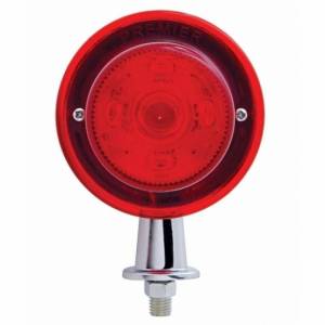 UNITED PACIFIC - 38376 - KIT DE LUCES HONDA DE 13 LED CON BRAZO DE 1-1/8" - LED ROJO/LENTE ROJA