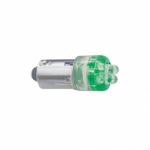 UNITED PACIFIC - 38568 - 4 BOMBILLAS MICRO LED TIPO 1893 - VERDE (PAQUETE DE 2)
