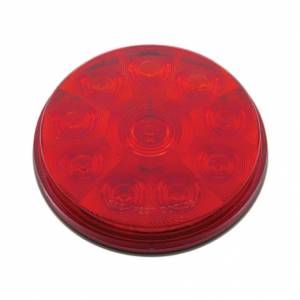 UNITED PACIFIC - UNITED PACIFIC - 38770 - LUZ REDONDA DE 10 LED DE 4" (PARADA, GIRO Y TRASERA) - LED ROJA/LENTE ROJA - Image 2