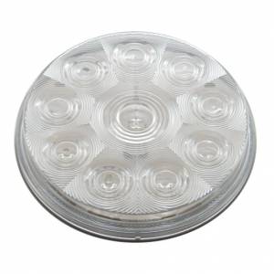 UNITED PACIFIC - UNITED PACIFIC - 38772 - LUZ REDONDA DE 10 LED DE 4" (PARADA, GIRO Y TRASERA) - LED ROJA/LENTE TRANSPARENTE - Image 2