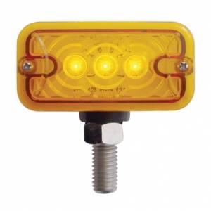 UNITED PACIFIC - UNITED PACIFIC - 38840 - LUZ DE DOBLE CARA DE 6 LED - MONTAJE EN T - LED ÁMBAR Y ROJO/LENTE ÁMBAR Y ROJA - Image 3