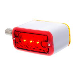 UNITED PACIFIC - UNITED PACIFIC - 38842 - LUZ DE DOBLE CARA DE 6 LED DE FUNCIÓN ÚNICA - MONTAJE HORIZONTAL - LED ÁMBAR Y ROJO/LENTE ÁMBAR Y ROJA - Image 3