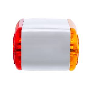 UNITED PACIFIC - UNITED PACIFIC - 38842 - LUZ DE DOBLE CARA DE 6 LED DE FUNCIÓN ÚNICA - MONTAJE HORIZONTAL - LED ÁMBAR Y ROJO/LENTE ÁMBAR Y ROJA - Image 9