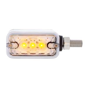 UNITED PACIFIC - UNITED PACIFIC - 38843 - LUZ DE DOBLE CARA DE 6 LED DE FUNCIÓN ÚNICA - MONTAJE HORIZONTAL - LED ÁMBAR Y ROJO/LENTE TRANSPARENTE - Image 5