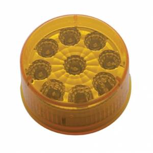 UNITED PACIFIC - UNITED PACIFIC - 38849 - LUZ REFLECTORA REDONDA DE 9 LED DE 2" (LIQUIDACIÓN/MARCADOR) - LED ÁMBAR/LENTE ÁMBAR - Image 3