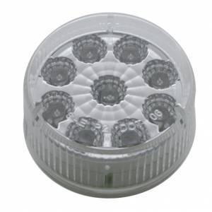 UNITED PACIFIC - UNITED PACIFIC - 38851 - LUZ REFLECTORA REDONDA DE 9 LED DE 2" (LIQUIDACIÓN/MARCADOR) - LED ÁMBAR/LENTE TRANSPARENTE - Image 2