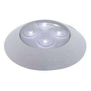 UNITED PACIFIC - UNITED PACIFIC - 38936 - LUZ DE DOMO DE 4 LED DE 1-3/4" BISEL REDONDO DE 3" LED BLANCO/LENTE TRANSPARENTE - Image 3
