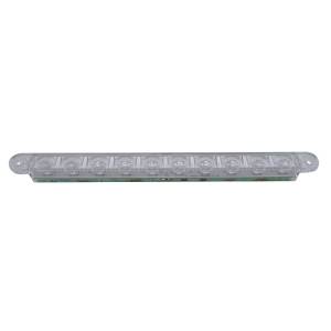 UNITED PACIFIC - UNITED PACIFIC - 38945B - BARRA DE LUCES DE 10 LED DE 9" (PARADA, GIRO Y TRASERA) - LED ROJO/LENTE TRANSPARENTE (A GRANEL) - Image 2