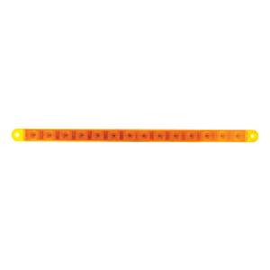 UNITED PACIFIC - UNITED PACIFIC - 38946B - BARRA DE LUCES DE SEÑAL DE GIRO DE 14 LED DE 12" - LED ÁMBAR/LEENTE ÁMBAR (A GRANEL) - Image 2