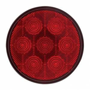UNITED PACIFIC - UNITED PACIFIC - 39117 - LUZ DE COMPETENCIA REDONDA DE 7 LED DE 4" (PARADA, GIRO Y TRASERA) - LED ROJO/LENTE ROJA - Image 2
