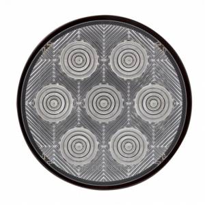 UNITED PACIFIC - UNITED PACIFIC - 39118B - LUZ DE COMPETENCIA REDONDA DE 7 LED DE 4" (PARADA, GIRO Y TRASERA) - LED ROJA/LENTE TRANSPARENTE (A GRANEL) - Image 2